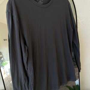 Men's Classic Black Long Sleeve Tee